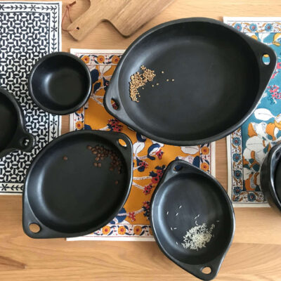 Black cookware serve ware Colombia