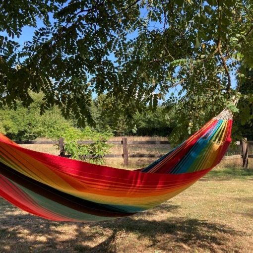 Our hammock Tierra is a very comfortable hammock for the outdoor