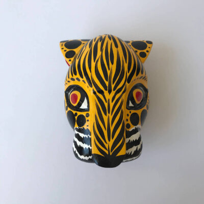 jaguar wooden head